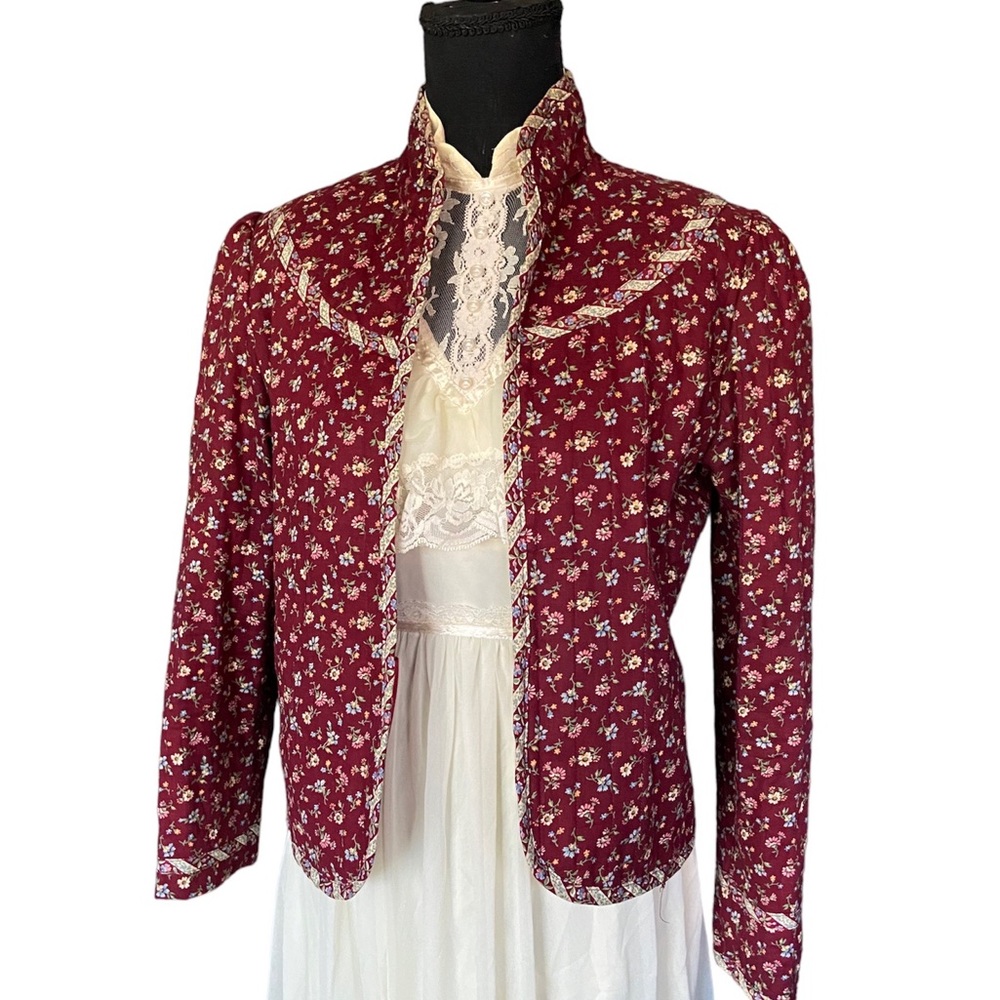 Quilted Open Front Jacket